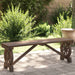 Garden Bench 115 Cm Solid Wood Fir Tlpoox