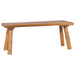 Garden Bench 120 Cm Solid Teak Wood Xnnnoi