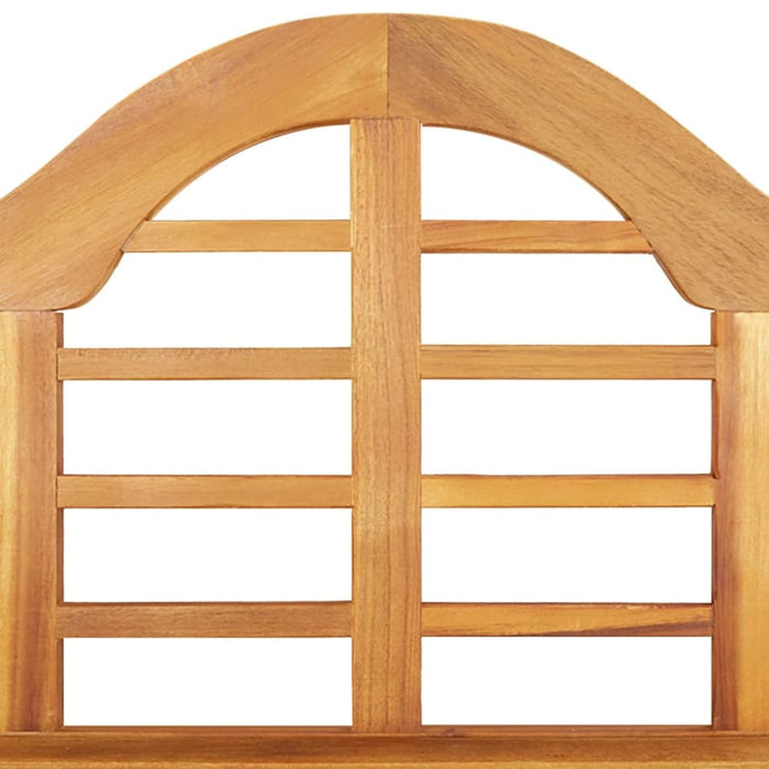 Garden Bench 125 Cm Solid Wood Acacia Tonppb