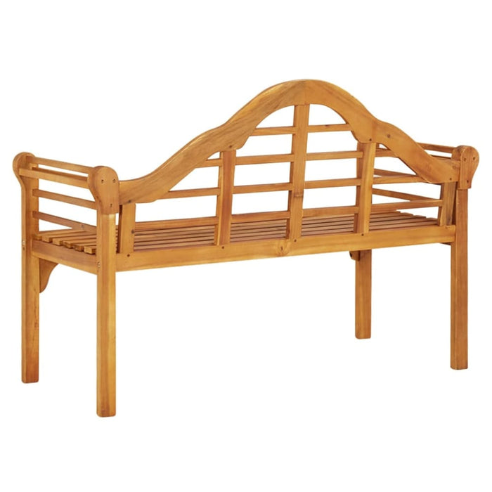 Garden Bench 125 Cm Solid Wood Acacia Tonppb