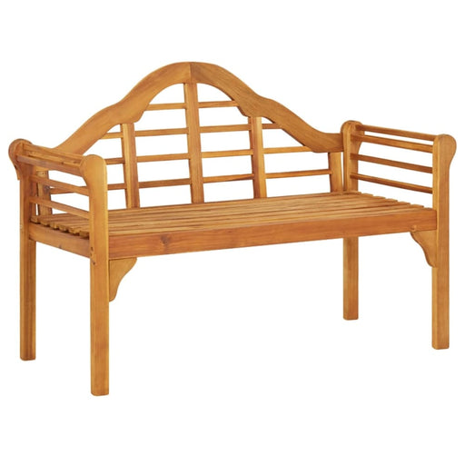 Garden Bench 125 Cm Solid Wood Acacia Tonppb