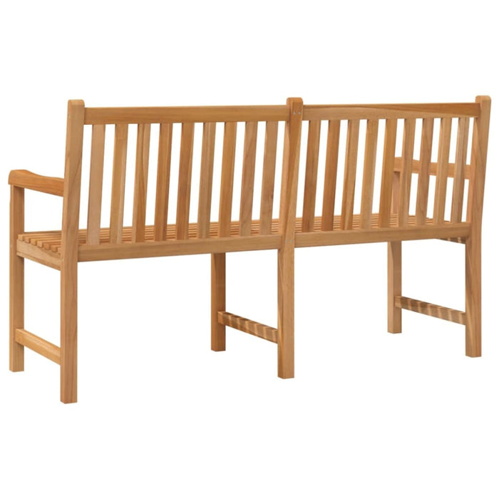 Garden Bench 150 Cm Solid Teak Wood Tollxt