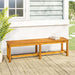Garden Bench 150x35x45 Cm Solid Wood Acacia Tokaxb