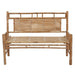 Garden Bench with Cushion 120 Cm Bamboo Tbltnil