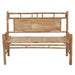 Garden Bench with Cushion 120 Cm Bamboo Tbltnin