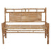 Garden Bench with Cushion 120 Cm Bamboo Tbltnnt