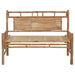 Garden Bench With Cushion 120 Cm Bamboo Tbltnka