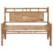 Garden Bench With Cushion 120 Cm Bamboo Tbltnkk