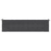 Garden Bench Cushion Black 200x50x3 Cm Oxford Fabric Ailot
