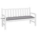 Garden Bench Cushion Grey 150x50x7 Cm Oxford Fabric Tlolbt