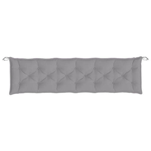 Garden Bench Cushion Grey 200x50x7 Cm Oxford Fabric Tlolao