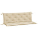 Garden Bench Cushions 2pcs Beige 150x50x7cm Oxford Fabric