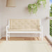 Garden Bench Cushions 2pcs Beige 150x50x7cm Oxford Fabric