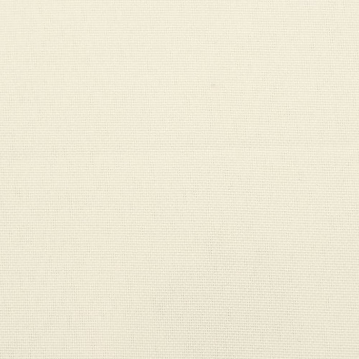 Garden Bench Cushions 2pcs Cream 100x50x7 Cm Oxford Fabric
