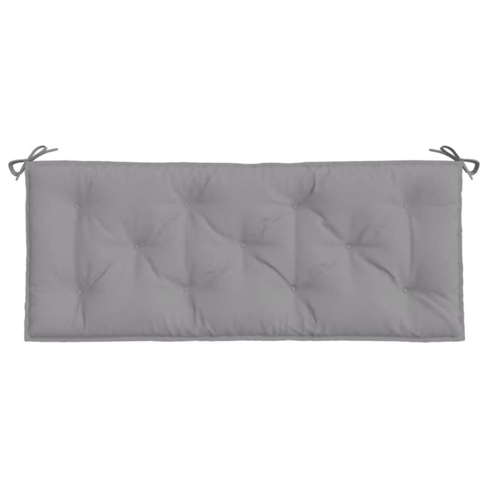 Garden Bench Cushions 2pcs Grey 120x50x7cm Oxford Fabric