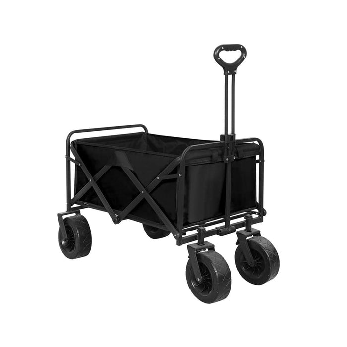 Garden Camping Trolley Outdoor Wagon Cart Folding Widen