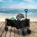 Garden Camping Trolley Outdoor Wagon Cart Folding Widen