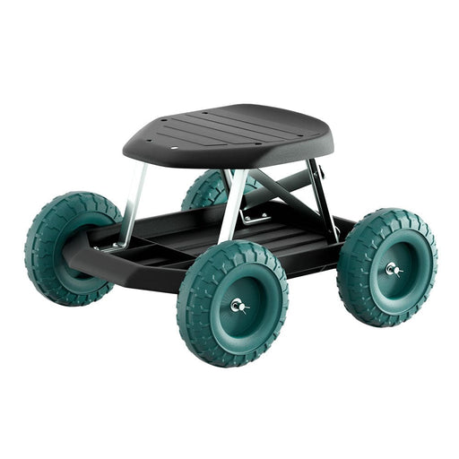 Garden Cart Rolling Stool with Wheels Gardening Helper Seat