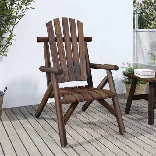 Garden Chair 68x86x103 Cm Solid Wood Spruce Tlttaa
