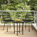 Garden Chairs 2 Pcs Black 48x62x84 Cm Pe Rattan Tokaxk