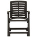 Garden Chairs 2 Pcs Plastic Anthracite Topntn