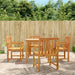 Garden Chairs 4 Pcs 56x55.5x90 Cm Solid Wood Acacia Txblxix