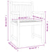 Garden Chairs 4 Pcs 56x55.5x90 Cm Solid Wood Acacia Txblxix