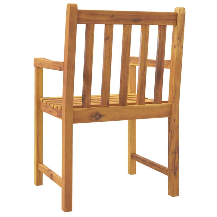 Garden Chairs 4 Pcs 56x55.5x90 Cm Solid Wood Acacia Txblxix