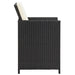 Garden Chairs 4 Pcs Poly Rattan Black Toliap