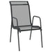 Garden Chairs 6 Pcs Steel And Textilene Black Tolnok