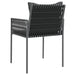 Garden Chairs With Cushions 4 Pcs Black 54x61x83 Cm Poly