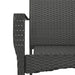 Garden Chairs With Cushions 4 Pcs Poly Rattan Black Toknik