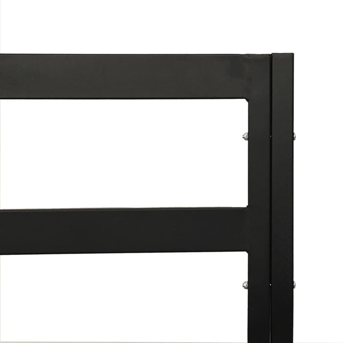 Garden Chairs with Grey Cushions 2 Pcs 68x76x79 Cm Steel