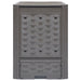 Garden Composter Brown 60x60x83 Cm 300 l Aplno