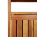 Garden Console Table 80x35x75 Cm Solid Wood Acacia Toklkl