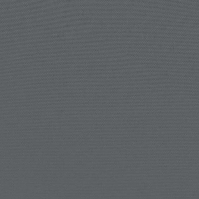 Garden Corner Chair with Cushions Black and Grey Poly