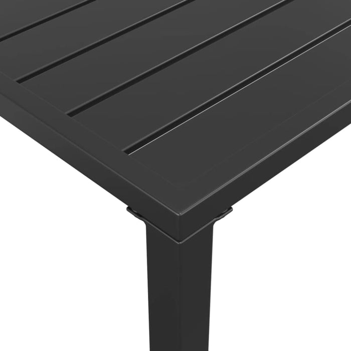 Garden Dining Table Anthracite 110x54x70 Cm Steel Tlalbb