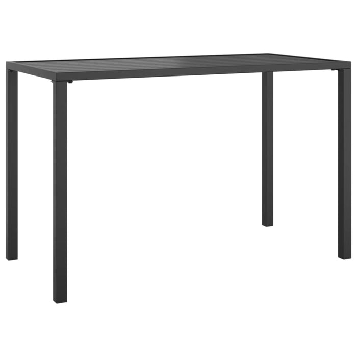 Garden Dining Table Anthracite 110x54x70 Cm Steel Tlalbb