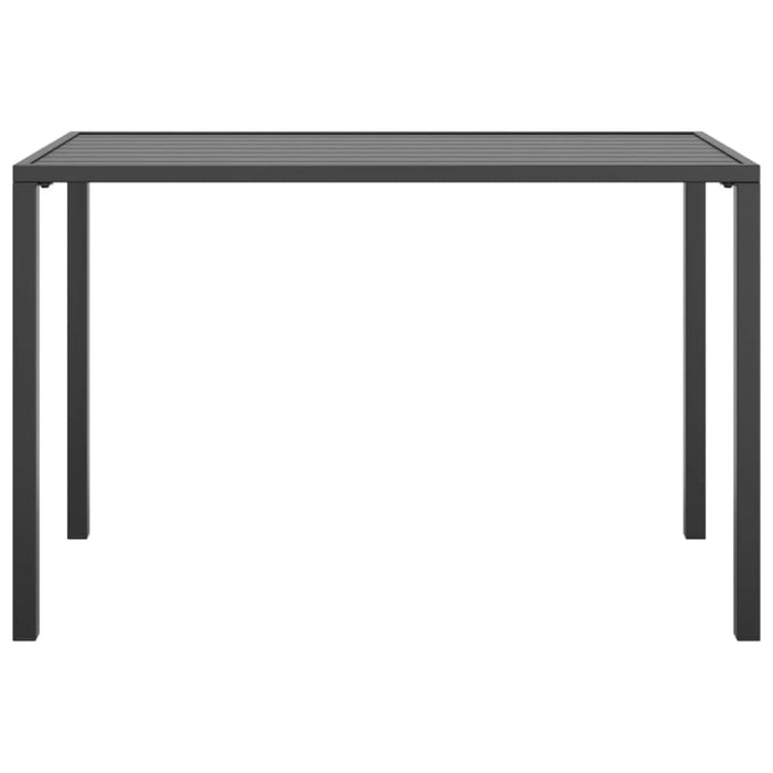 Garden Dining Table Anthracite 110x54x70 Cm Steel Tlalbb