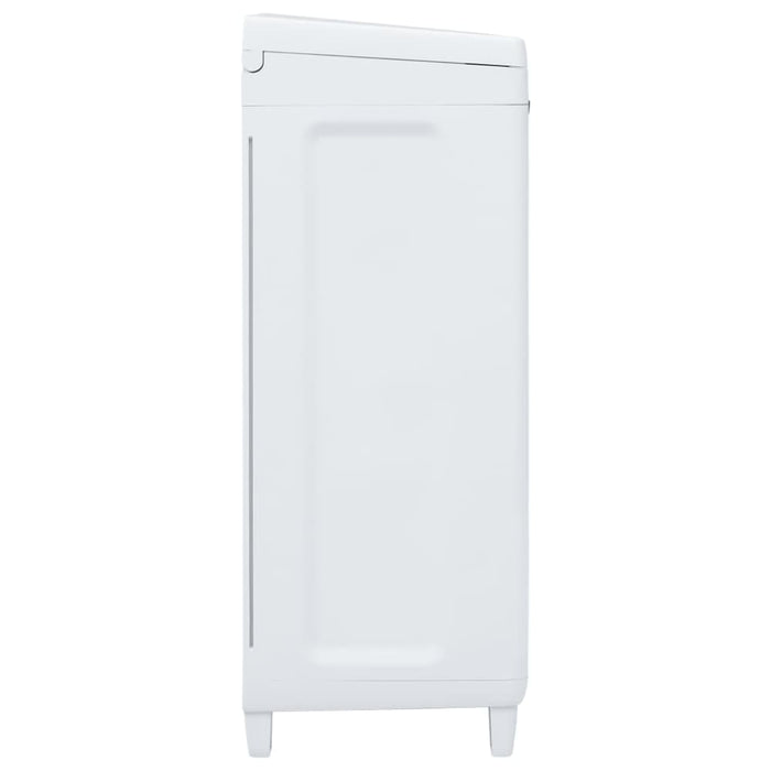 Garden Dustbin with 3 Bags Dark Grey 65x38x102 Cm Aplix