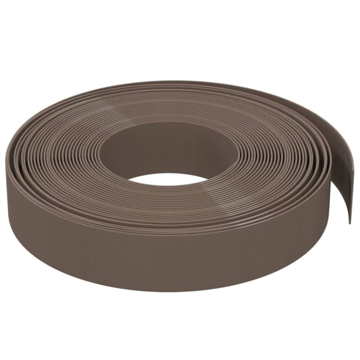 Garden Edging Brown 10 m Cm Polyethylene Opatkp