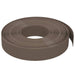 Garden Edgings 2 Pcs Brown 10 m Cm Polyethylene Toppatl