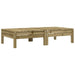 Garden Footstools with Cushions 2 Pcs Impregnated Wood Pine