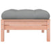 Garden Footstools with Cushions 2 Pcs Solid Wood Douglas