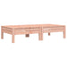 Garden Footstools with Cushions 2 Pcs Solid Wood Douglas