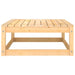 Garden Footstools with Cushions 2 Pcs Solid Wood Pine