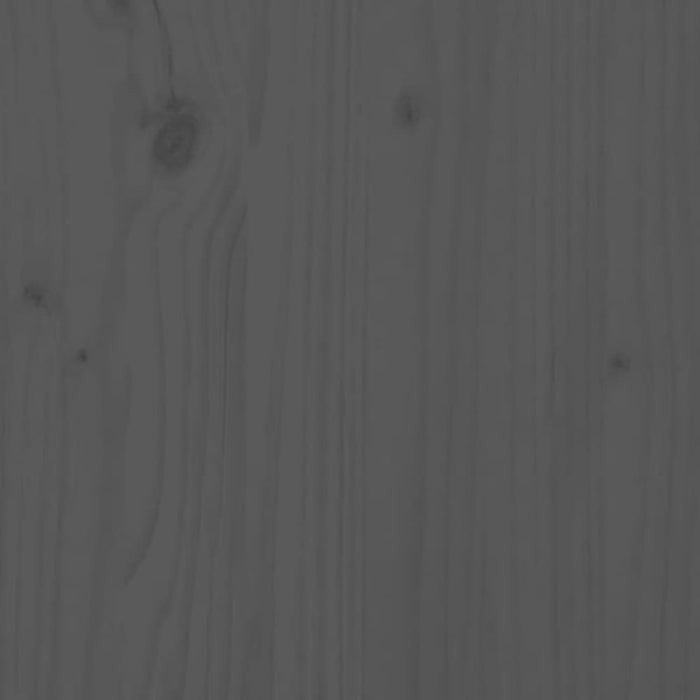 Garden Box Grey 101x50.5x46.5 Cm Solid Wood Pine Nxtkpb