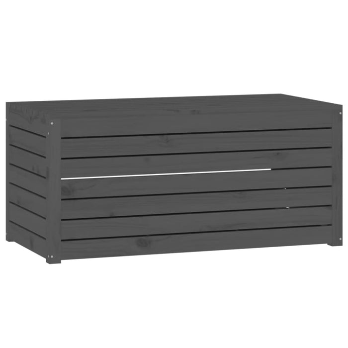 Garden Box Grey 101x50.5x46.5 Cm Solid Wood Pine Nxtkpb
