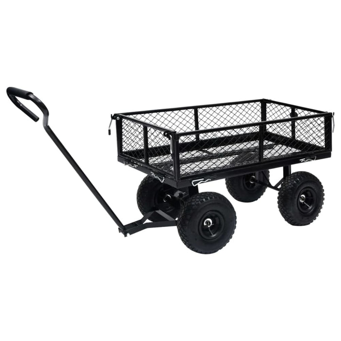 Garden Hand Trolley Black 250 Kg Kxpnb