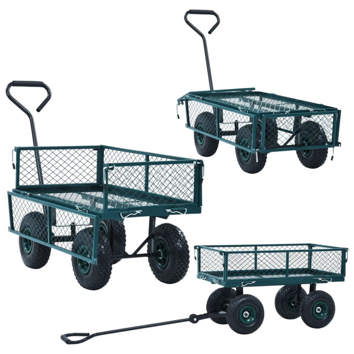 Garden Hand Trolley Green 250 Kg Oappbk